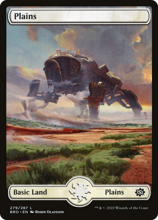 Plains (BRO-279) - The Brothers' War - Premium MTG Single from Wizards of the Coast - Just $0.26! Shop now at Game Crave Tournament Store