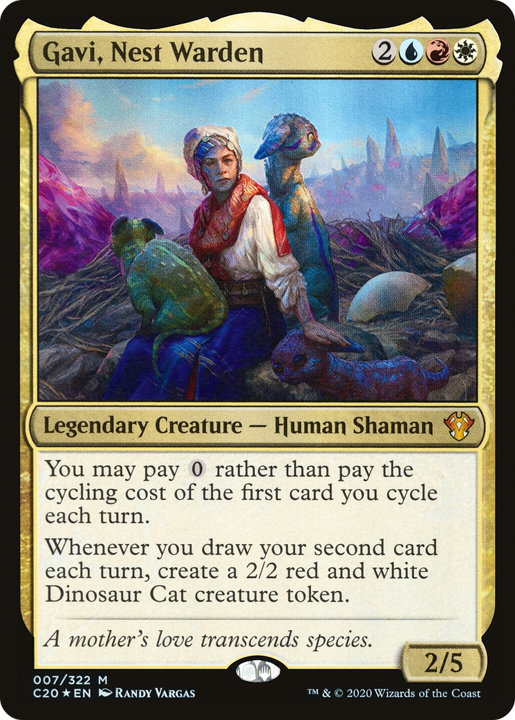 Gavi, Nest Warden (C20-007) - Commander 2020 - Premium MTG Single from Wizards of the Coast - Just $0.30! Shop now at Game Crave Tournament Store