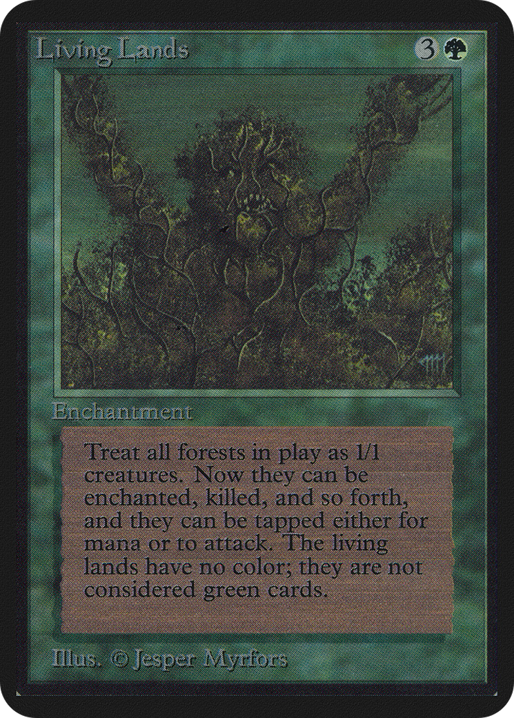 Living Lands (LEA-209) - Limited Edition Alpha - Premium MTG Single from Wizards of the Coast - Just $0! Shop now at Game Crave Tournament Store