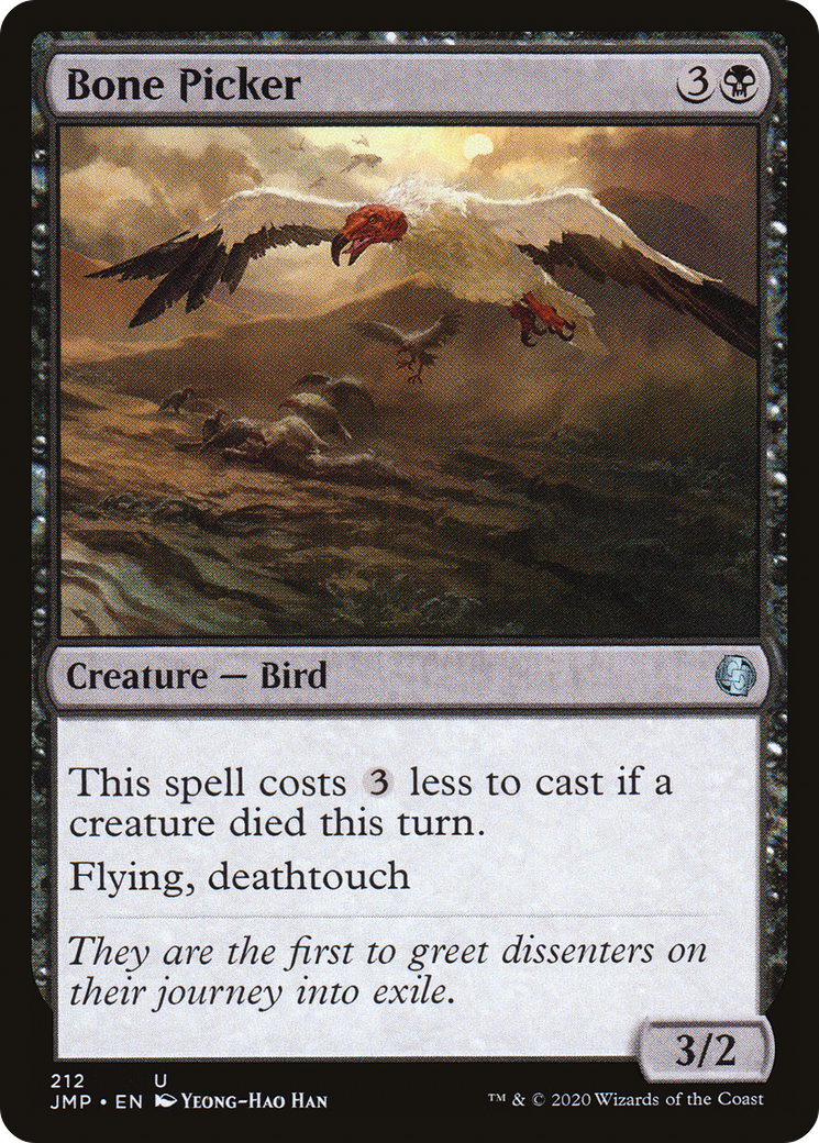 Bone Picker (JMP-212) - Jumpstart - Premium MTG Single from Wizards of the Coast - Just $0.25! Shop now at Game Crave Tournament Store