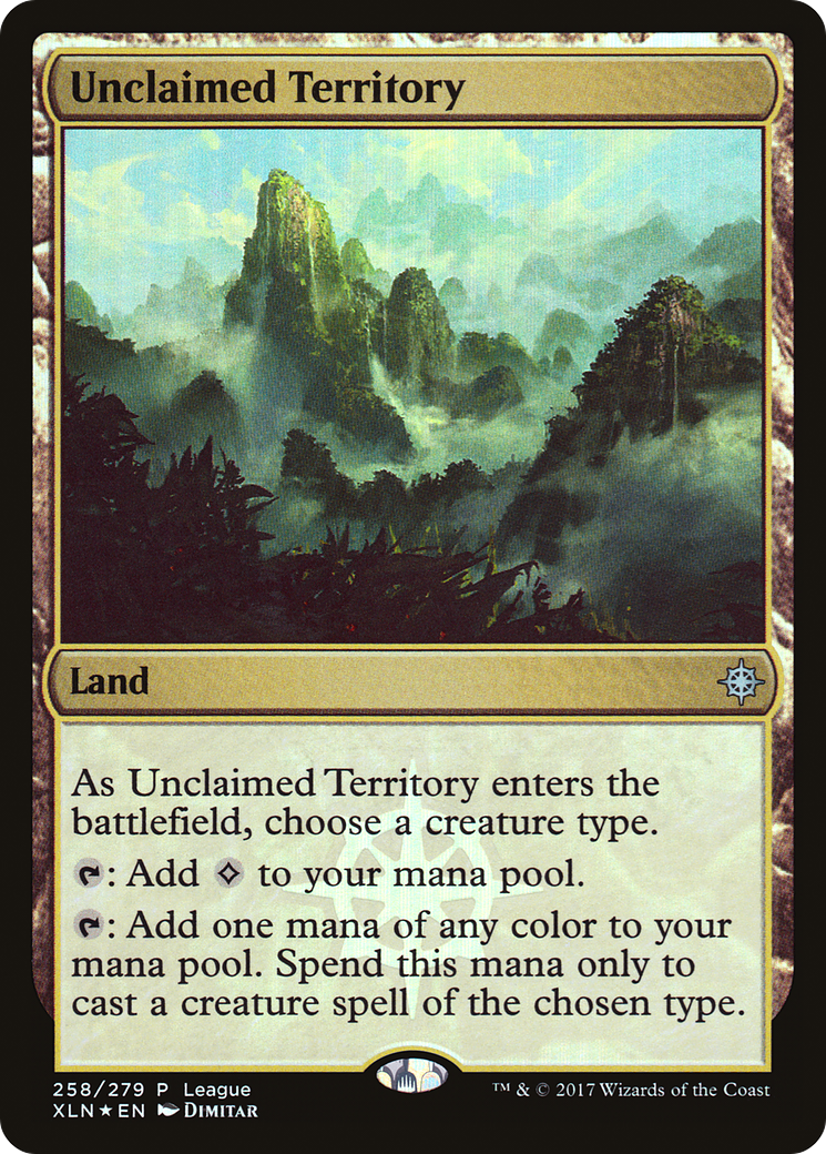 Unclaimed Territory (PXLN-258) - Ixalan Promos Foil - Premium MTG Single from Wizards of the Coast - Just $0.26! Shop now at Game Crave Tournament Store