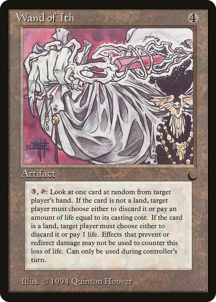 Wand of Ith (DRK-114) - The Dark - Premium MTG Single from Wizards of the Coast - Just $0.32! Shop now at Game Crave Tournament Store
