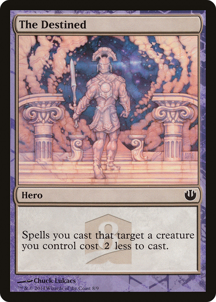 The Destined (THP3-008) - Journey into Nyx Hero's Path - Premium MTG Single from Wizards of the Coast - Just $0.08! Shop now at Game Crave Tournament Store