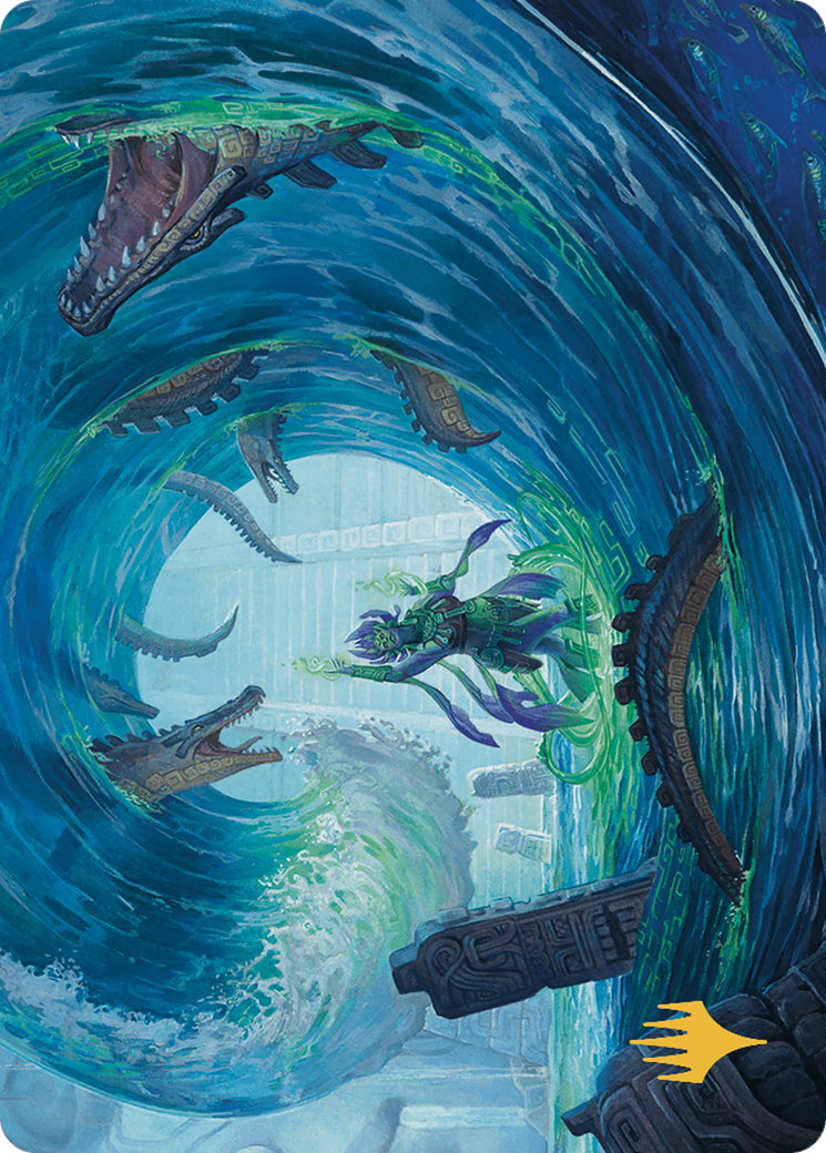 Wave Goodbye // Wave Goodbye (ALCI-076) - The Lost Caverns of Ixalan Art Series (Borderless) Foil - Premium MTG Single from Wizards of the Coast - Just $0! Shop now at Game Crave Tournament Store