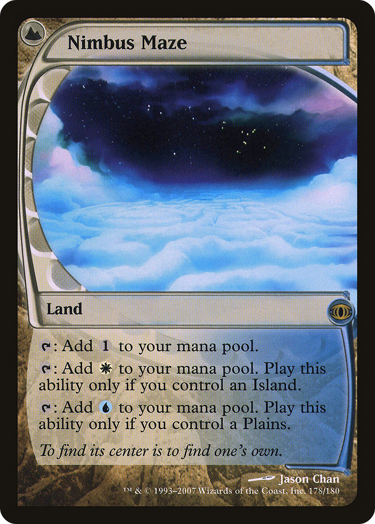 Nimbus Maze (FUT-178) - Future Sight - Premium MTG Single from Wizards of the Coast - Just $4.95! Shop now at Game Crave Tournament Store