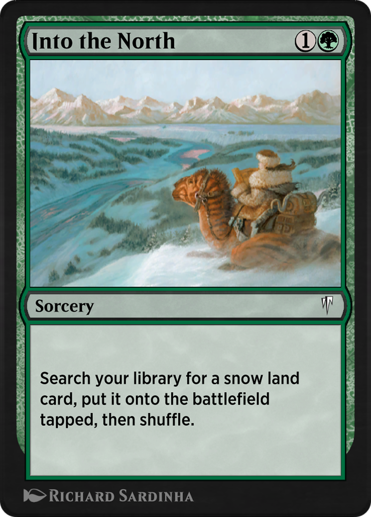 Into the North (HA5-016) - Historic Anthology 5 - Premium MTG Single from Wizards of the Coast - Just $0! Shop now at Game Crave Tournament Store