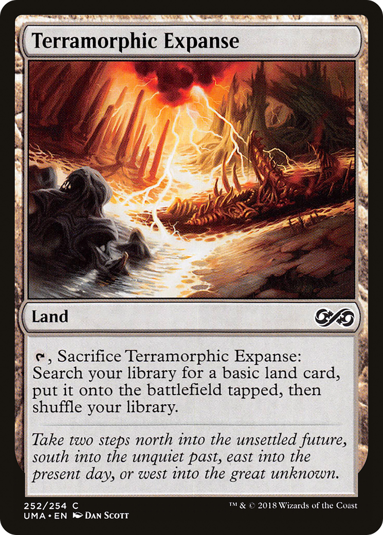 Terramorphic Expanse (UMA-252) - Ultimate Masters - Premium MTG Single from Wizards of the Coast - Just $0.08! Shop now at Game Crave Tournament Store