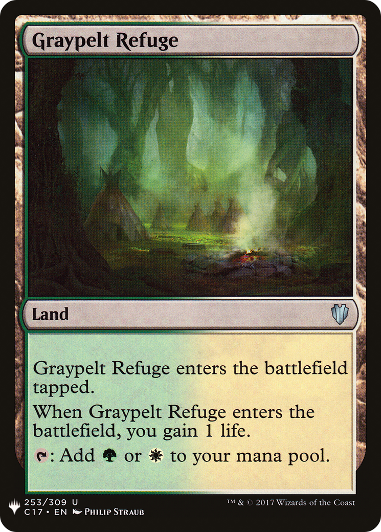 Graypelt Refuge (MB1-1674) - Mystery Booster - Premium MTG Single from Wizards of the Coast - Just $0.08! Shop now at Game Crave Tournament Store