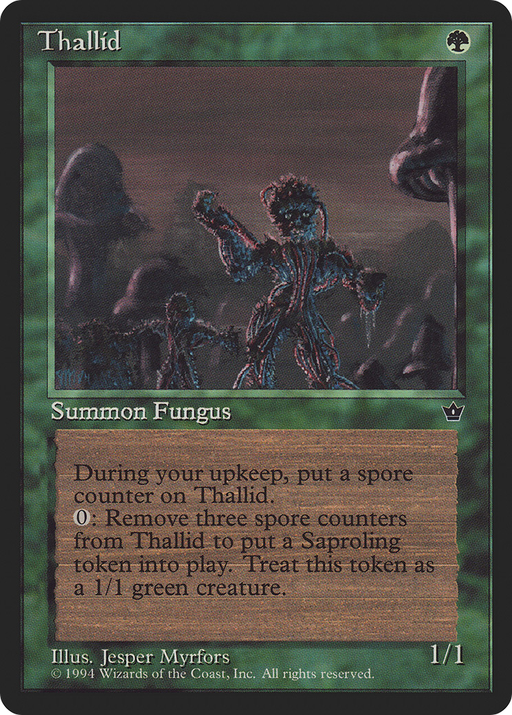 Thallid (FEM-74B) - Fallen Empires - Premium MTG Single from Wizards of the Coast - Just $0.25! Shop now at Game Crave Tournament Store