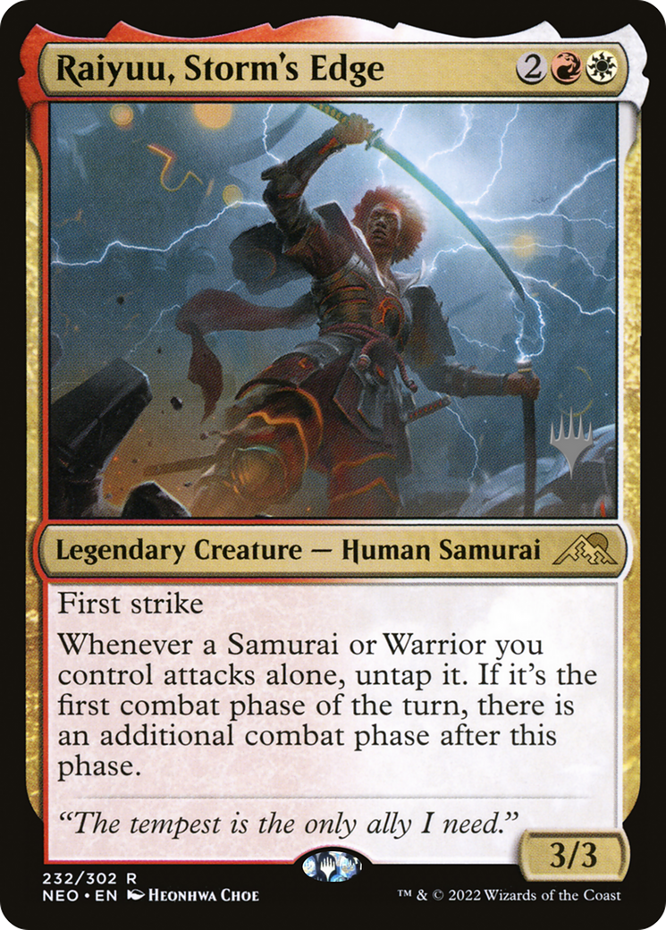 Raiyuu, Storm's Edge (PNEO-232P) - Kamigawa: Neon Dynasty Promos Foil - Premium MTG Single from Wizards of the Coast - Just $0.11! Shop now at Game Crave Tournament Store