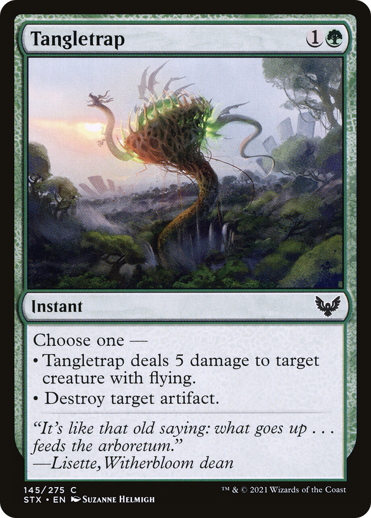 Tangletrap (STX-145) - Strixhaven: School of Mages Foil - Premium MTG Single from Wizards of the Coast - Just $0.25! Shop now at Game Crave Tournament Store