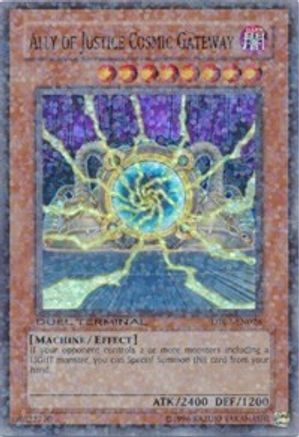 Ally of Justice Cosmic Gateway (DT02-EN028) - Duel Terminal 2 Limited - Premium Yugioh Single from Konami - Just $0.28! Shop now at Game Crave Tournament Store