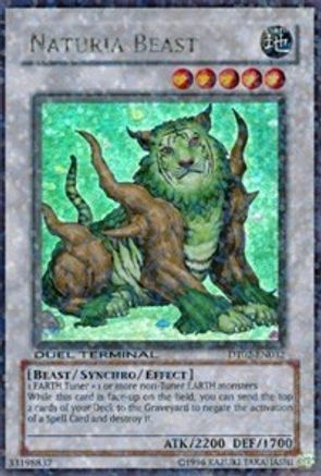 Naturia Beast (DT02-EN032) - Duel Terminal 2 Limited - Premium Yugioh Single from Konami - Just $45.95! Shop now at Game Crave Tournament Store