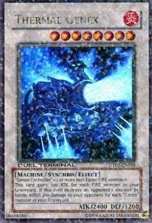 Thermal Genex (DT02-EN034) - Duel Terminal 2 Limited - Premium Yugioh Single from Konami - Just $0.98! Shop now at Game Crave Tournament Store
