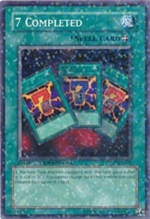 7 Completed (DT02-EN038) - Duel Terminal 2 Limited - Premium Yugioh Single from Konami - Just $0.28! Shop now at Game Crave Tournament Store