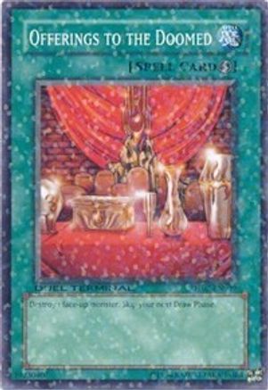 Offerings to the Doomed (DT02-EN039) - Duel Terminal 2 Limited - Premium Yugioh Single from Konami - Just $2.32! Shop now at Game Crave Tournament Store
