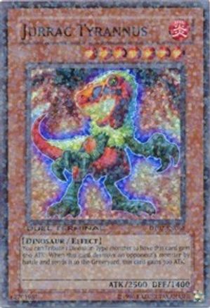 Jurrac Tyrannus (DT02-EN068) - Duel Terminal 2 Limited - Premium Yugioh Single from Konami - Just $1.39! Shop now at Game Crave Tournament Store