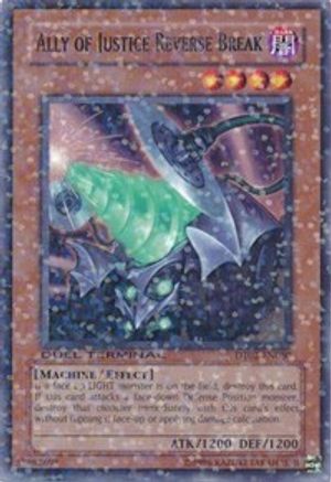 Ally of Justice Reverse Break (DT02-EN080) - Duel Terminal 2 Limited - Premium Yugioh Single from Konami - Just $0.25! Shop now at Game Crave Tournament Store