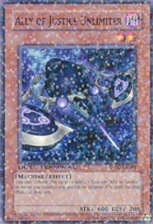 Ally of Justice Unlimiter (DT02-EN081) - Duel Terminal 2 Limited - Premium Yugioh Single from Konami - Just $0.23! Shop now at Game Crave Tournament Store