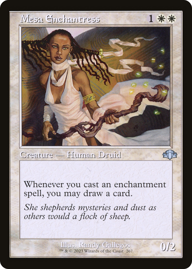 Mesa Enchantress (DMR-267) - Dominaria Remastered - Premium MTG Single from Wizards of the Coast - Just $0.08! Shop now at Game Crave Tournament Store