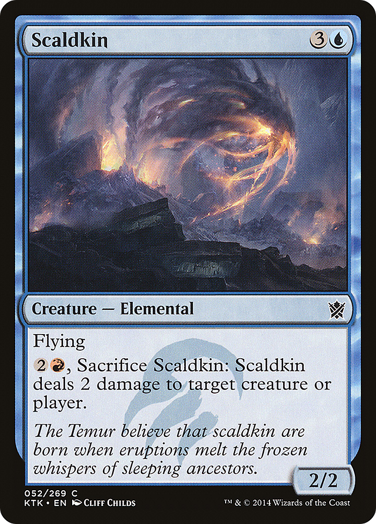 Scaldkin (KTK-052) - Khans of Tarkir Foil - Premium MTG Single from Wizards of the Coast - Just $0.25! Shop now at Game Crave Tournament Store