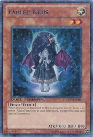 Fabled Krus (DT03-EN009) - Duel Terminal 3 Limited - Premium Yugioh Single from Konami - Just $7.83! Shop now at Game Crave Tournament Store