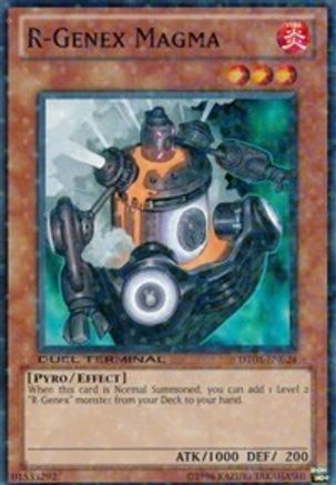 R-Genex Magma (DT03-EN024) - Duel Terminal 3 Limited - Premium Yugioh Single from Konami - Just $2.50! Shop now at Game Crave Tournament Store
