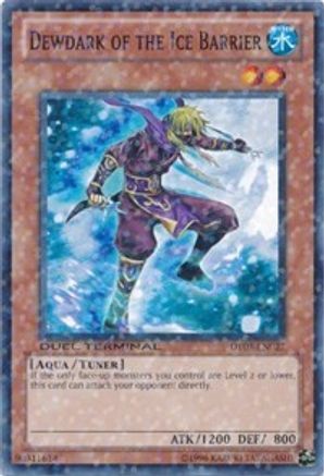 Dewdark of the Ice Barrier (DT03-EN027) - Duel Terminal 3 Limited - Premium Yugioh Single from Konami - Just $1.11! Shop now at Game Crave Tournament Store