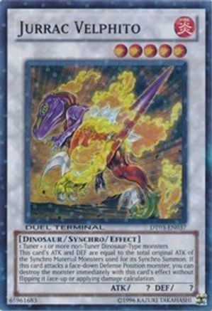 Jurrac Velphito (DT03-EN037) - Duel Terminal 3 Limited - Premium Yugioh Single from Konami - Just $32.53! Shop now at Game Crave Tournament Store