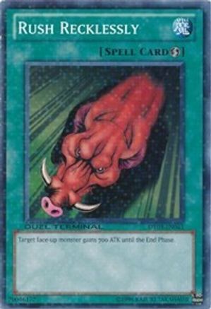 Rush Recklessly (DT03-EN041) - Duel Terminal 3 Limited - Premium Yugioh Single from Konami - Just $0.34! Shop now at Game Crave Tournament Store