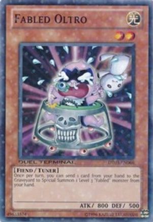 Fabled Oltro (DT03-EN066) - Duel Terminal 3 Limited - Premium Yugioh Single from Konami - Just $0.25! Shop now at Game Crave Tournament Store