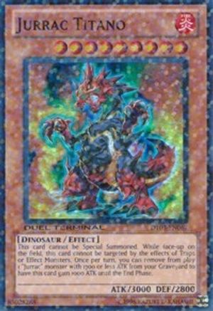 Jurrac Titano (DT03-EN067) - Duel Terminal 3 Limited - Premium Yugioh Single from Konami - Just $1.06! Shop now at Game Crave Tournament Store