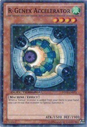 R-Genex Accelerator (DT03-EN073) - Duel Terminal 3 Limited - Premium Yugioh Single from Konami - Just $0.27! Shop now at Game Crave Tournament Store