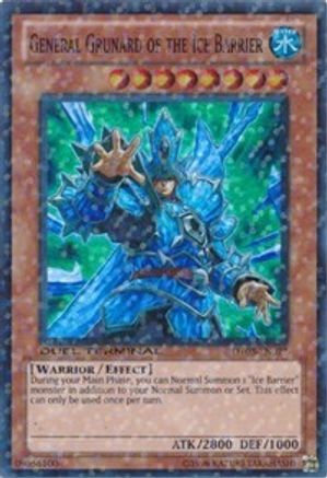 General Grunard of the Ice Barrier (DT03-EN077) - Duel Terminal 3 Limited - Premium Yugioh Single from Konami - Just $0.80! Shop now at Game Crave Tournament Store