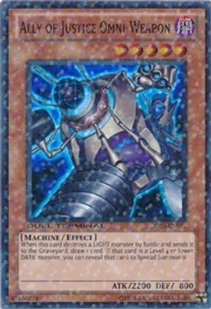 Ally of Justice Omni-Weapon (DT03-EN078) - Duel Terminal 3 Limited - Premium Yugioh Single from Konami - Just $0.25! Shop now at Game Crave Tournament Store