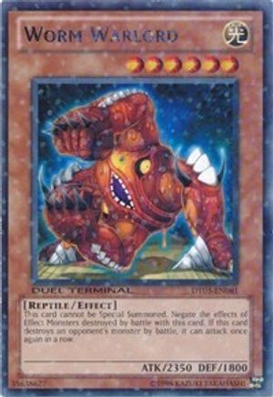 Worm Warlord (DT03-EN081) - Duel Terminal 3 Limited - Premium Yugioh Single from Konami - Just $0.29! Shop now at Game Crave Tournament Store