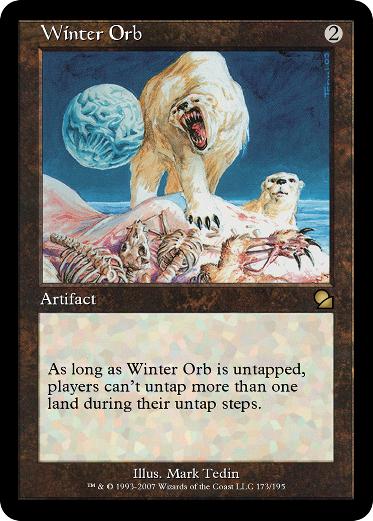 Winter Orb (ME1-173) - Masters Edition - Premium MTG Single from Wizards of the Coast - Just $0! Shop now at Game Crave Tournament Store