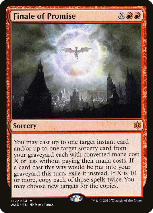 Finale of Promise (WAR-127) - War of the Spark - Premium MTG Single from Wizards of the Coast - Just $0.12! Shop now at Game Crave Tournament Store