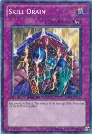Skill Drain (DT03-EN098) - Duel Terminal 3 Limited - Premium Yugioh Single from Konami - Just $7.42! Shop now at Game Crave Tournament Store
