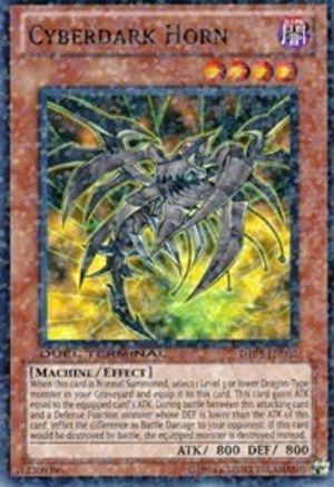 Cyberdark Horn (DT04-EN002) - Duel Terminal 4 Limited - Premium Yugioh Single from Konami - Just $0.68! Shop now at Game Crave Tournament Store
