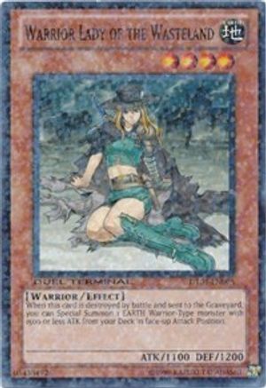 Warrior Lady of the Wasteland (DT04-EN006) - Duel Terminal 4 Limited - Premium Yugioh Single from Konami - Just $1.45! Shop now at Game Crave Tournament Store
