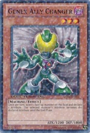 Genex Ally Changer (DT04-EN013) - Duel Terminal 4 Limited - Premium Yugioh Single from Konami - Just $0.23! Shop now at Game Crave Tournament Store