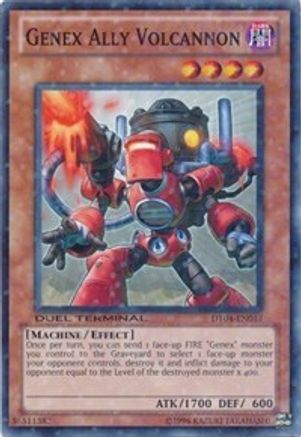 Genex Ally Volcannon (DT04-EN014) - Duel Terminal 4 Limited - Premium Yugioh Single from Konami - Just $0.23! Shop now at Game Crave Tournament Store