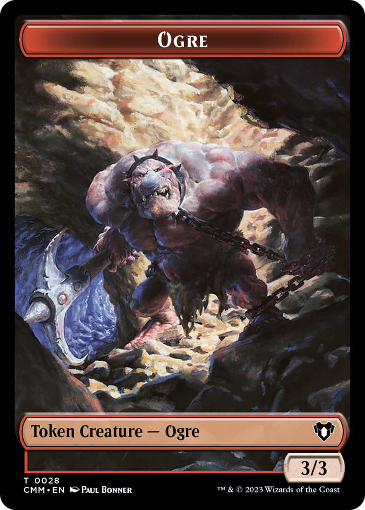 Ogre (TCMM-028) - Commander Masters Tokens Foil - Premium MTG Single from Wizards of the Coast - Just $0! Shop now at Game Crave Tournament Store