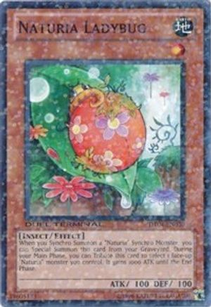 Naturia Ladybug (DT04-EN030) - Duel Terminal 4 Limited - Premium Yugioh Single from Konami - Just $0.28! Shop now at Game Crave Tournament Store