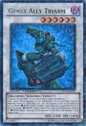 Genex Ally Triarm (DT04-EN038) - Duel Terminal 4 Limited - Premium Yugioh Single from Konami - Just $1.53! Shop now at Game Crave Tournament Store