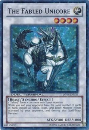 The Fabled Unicore (DT04-EN039) - Duel Terminal 4 Limited - Premium Yugioh Single from Konami - Just $5.86! Shop now at Game Crave Tournament Store