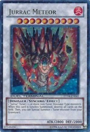 Jurrac Meteor (DT04-EN041) - Duel Terminal 4 Limited - Premium Yugioh Single from Konami - Just $4.29! Shop now at Game Crave Tournament Store