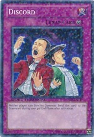 Discord (DT04-EN047) - Duel Terminal 4 Limited - Premium Yugioh Single from Konami - Just $1.33! Shop now at Game Crave Tournament Store