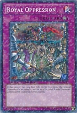 Royal Oppression (DT04-EN048) - Duel Terminal 4 Limited - Premium Yugioh Single from Konami - Just $14.82! Shop now at Game Crave Tournament Store